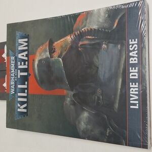 Warhammer killteam 2ed core rulebook, cards, and into‎ the dark expansion French
